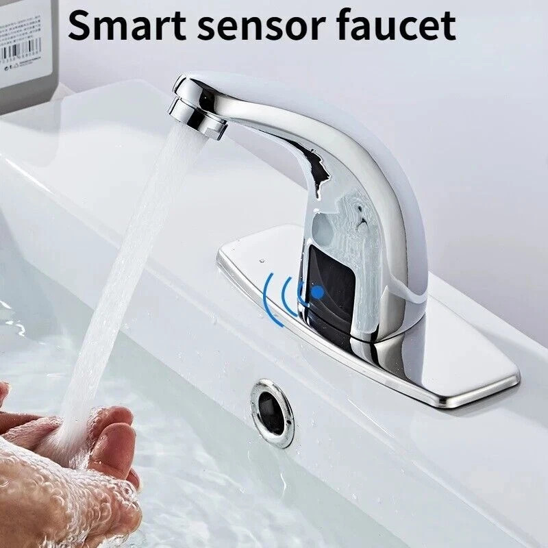 Automatic Motion Infrared Sensor Touchless Bathroom Sink Faucet