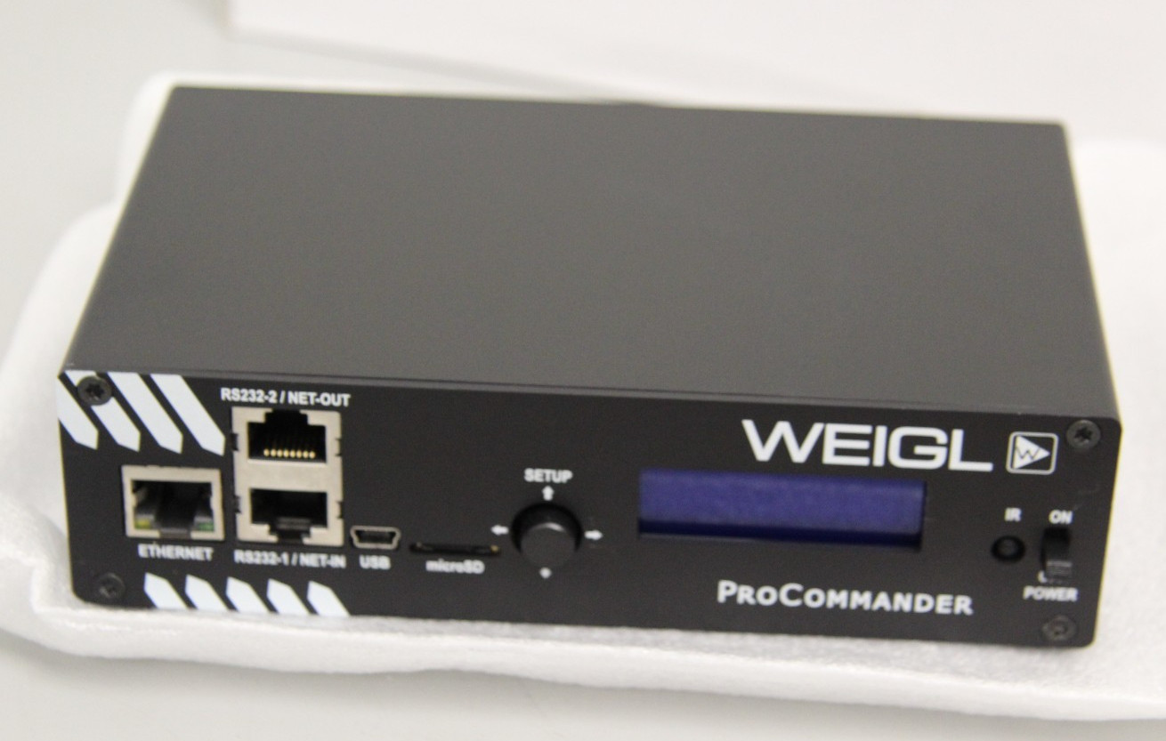 Brand New WEIGL Pro Commander 3 Comprehensive Show Control Solution