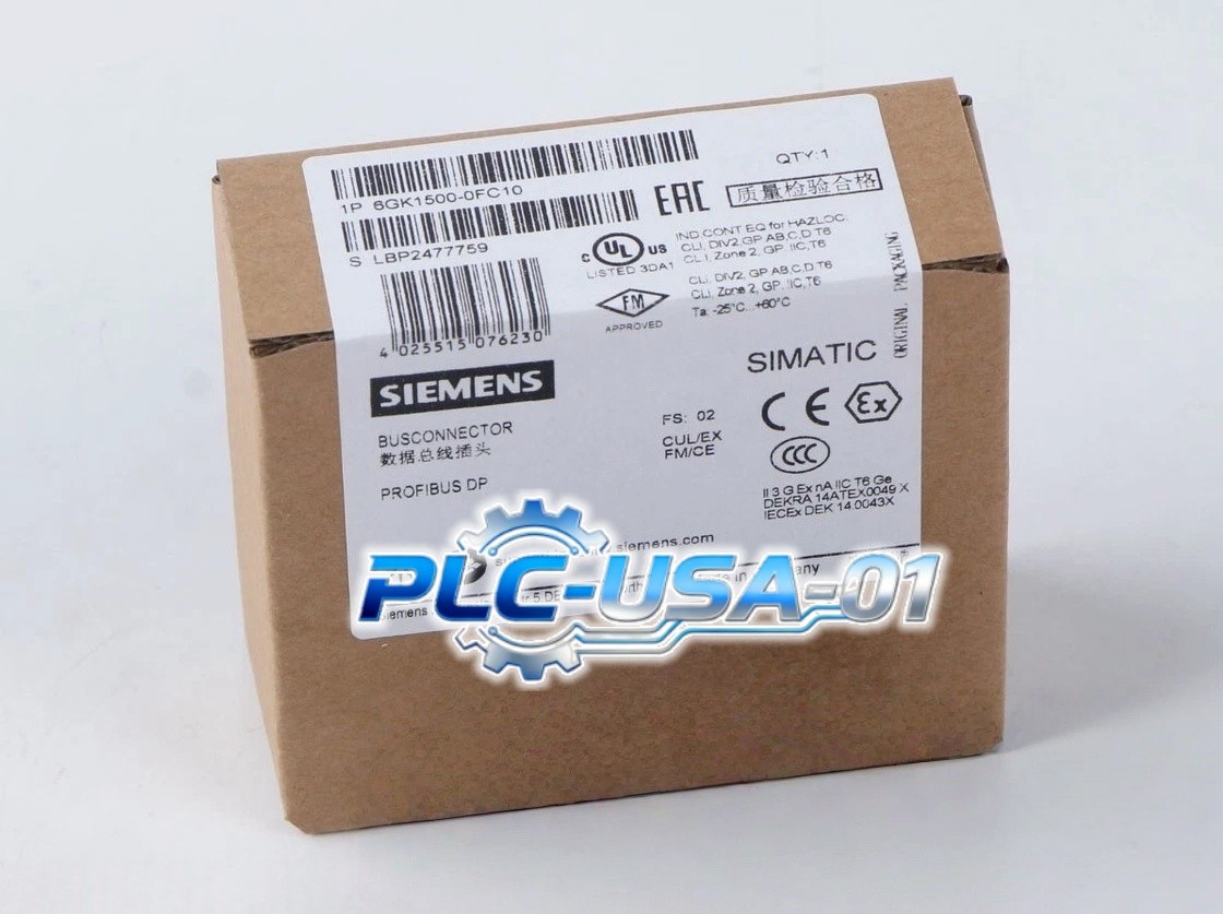 1PCS New Siemens 6GK1500-0FC10 6GK1 500-0FC10 Bus Connector  Fast delivery