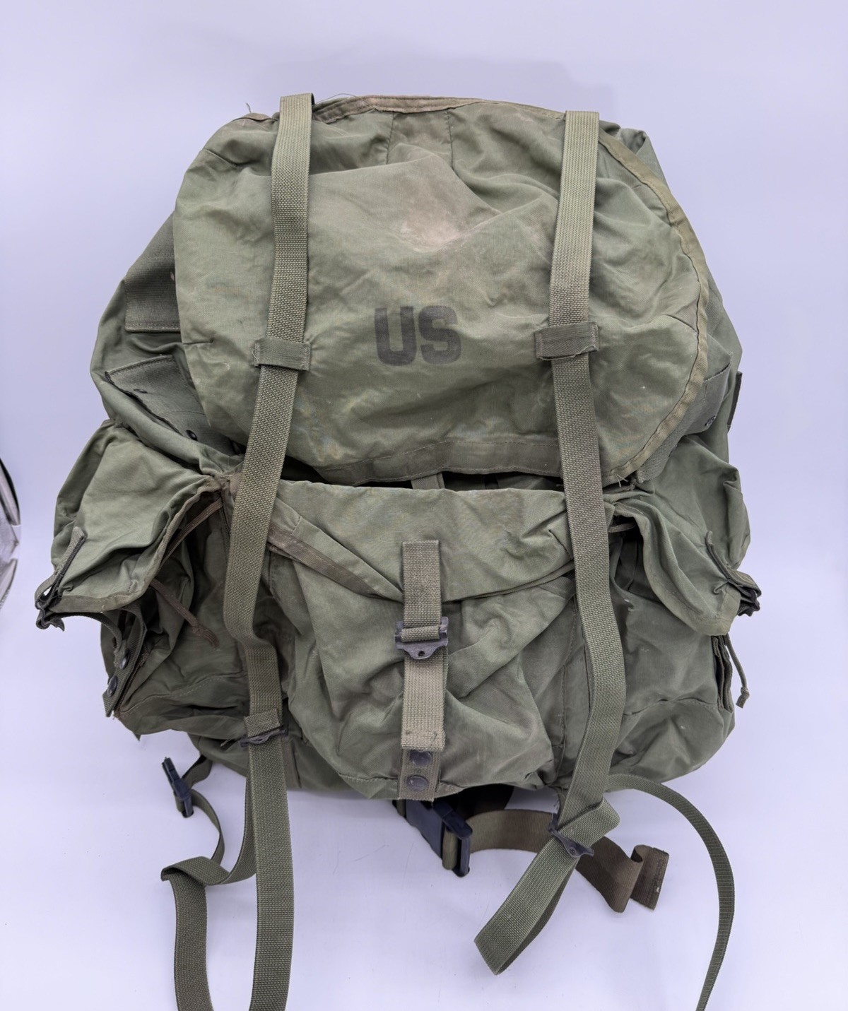 Vtg USGI Field Pack LC-1 Large NSN 8465-01-019-9103 Large ALICE Pack Ruck Sack