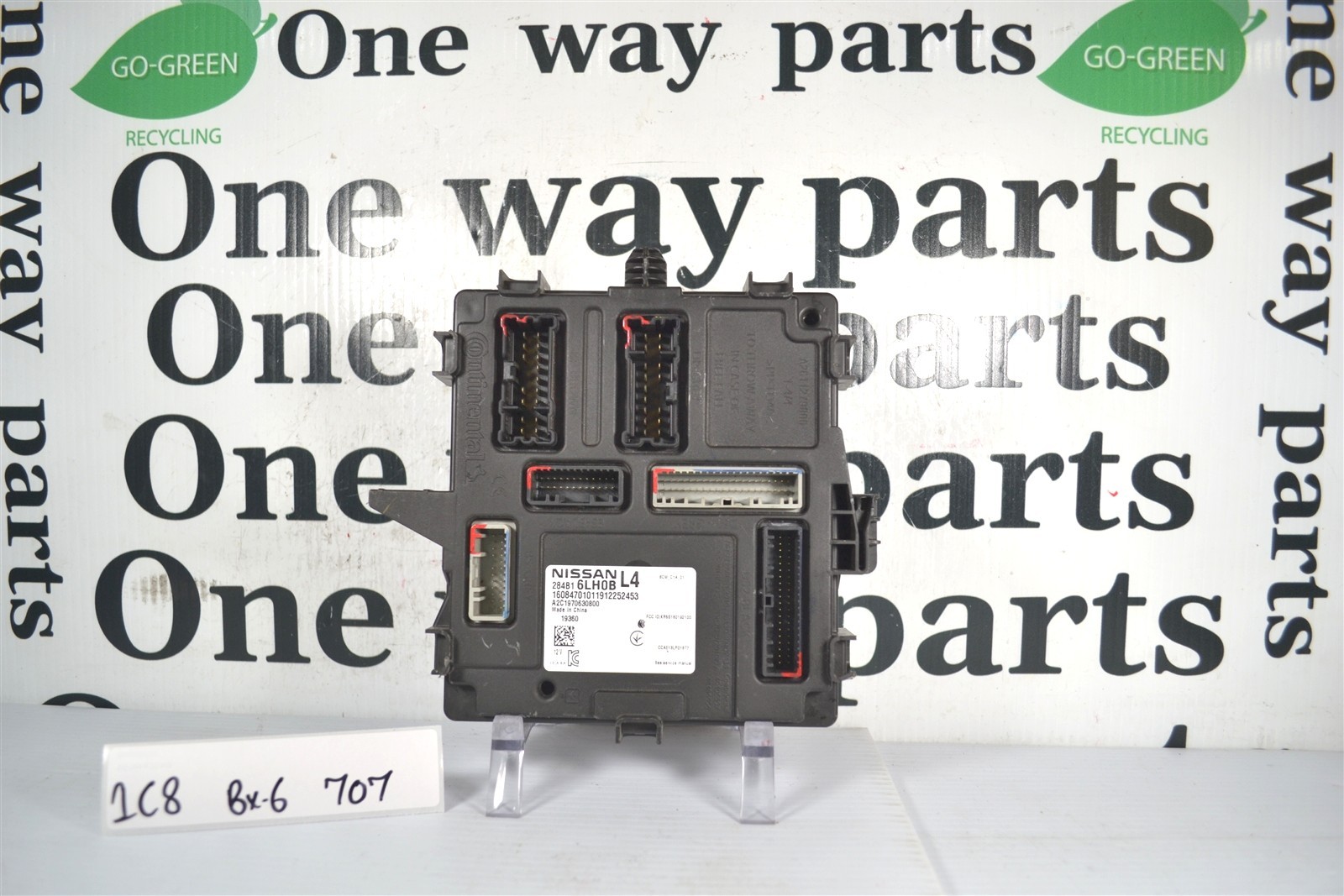 284B16LH0B NISSAN SENTRA 2020-22 Body Control Module BCM Module OEM 1C8 707 B6