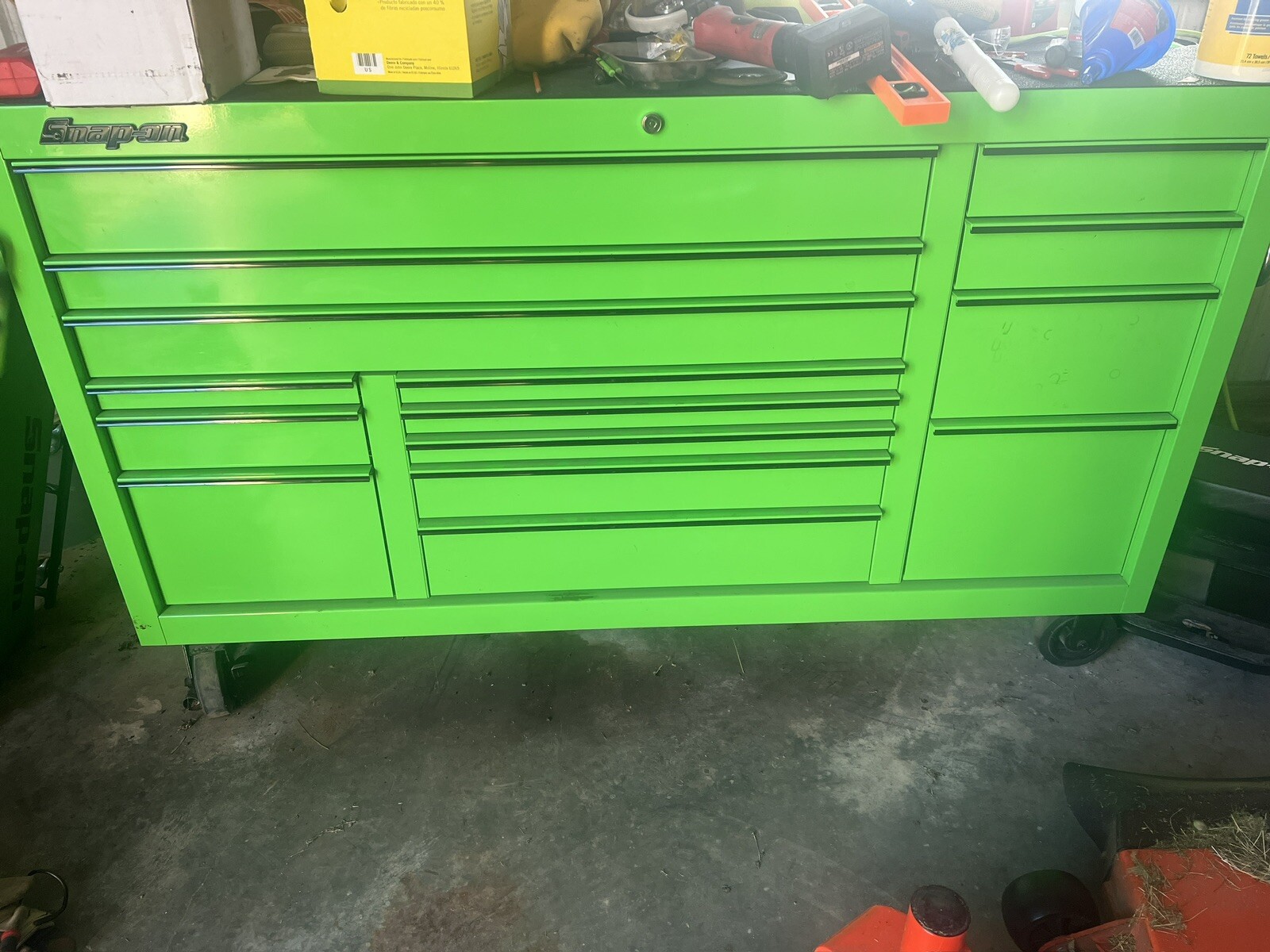 snap on tool box