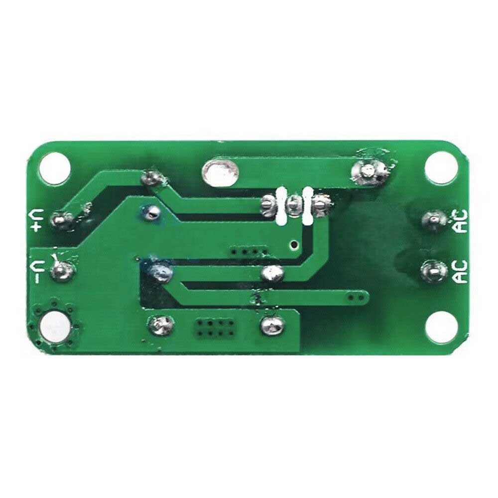 2PCS 12V Single Regulated Power Supply Module AC to DC Rectifier Filter Board 1A