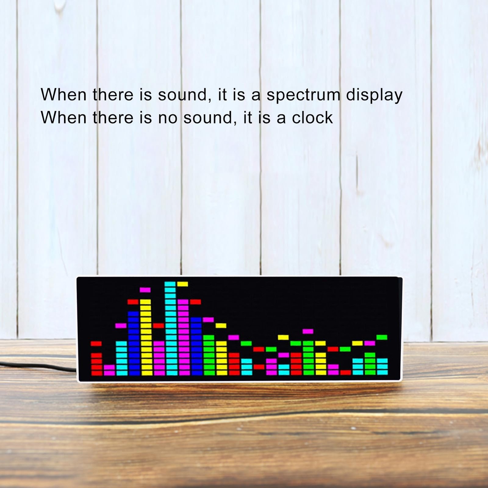 Denash 384 LEDs Music Spectrum Display, Audio Analyzer #511