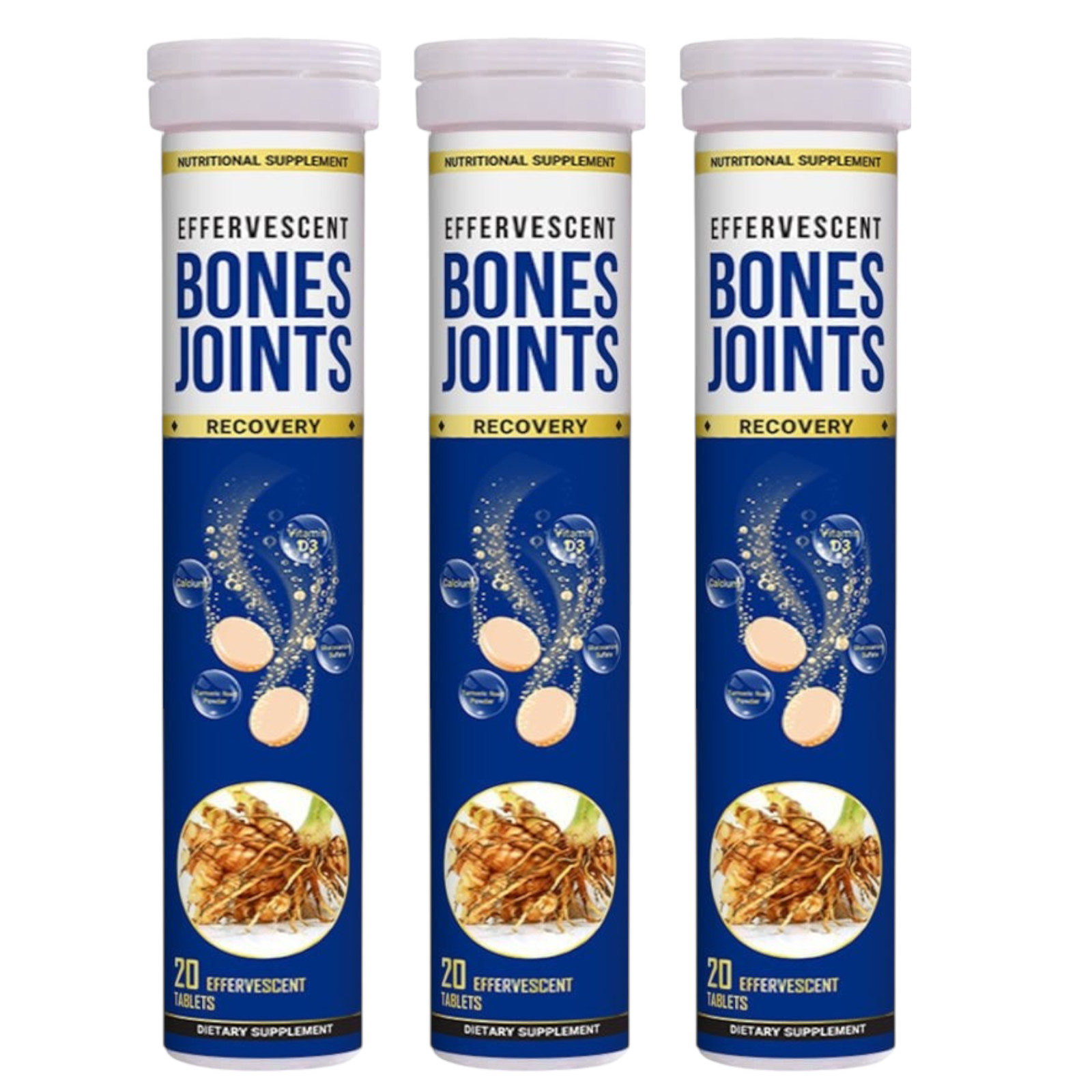 Bones Joints Đặc Trị Xương Khớp (AUTHORIZED RESELLER) Chính Hãng USA - 3 Bottles