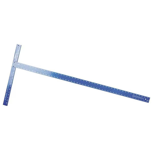 Westward Drywall T-Square,47 7/8 In,Aluminum 4MRX5 Westward 4MRX5 190735855881