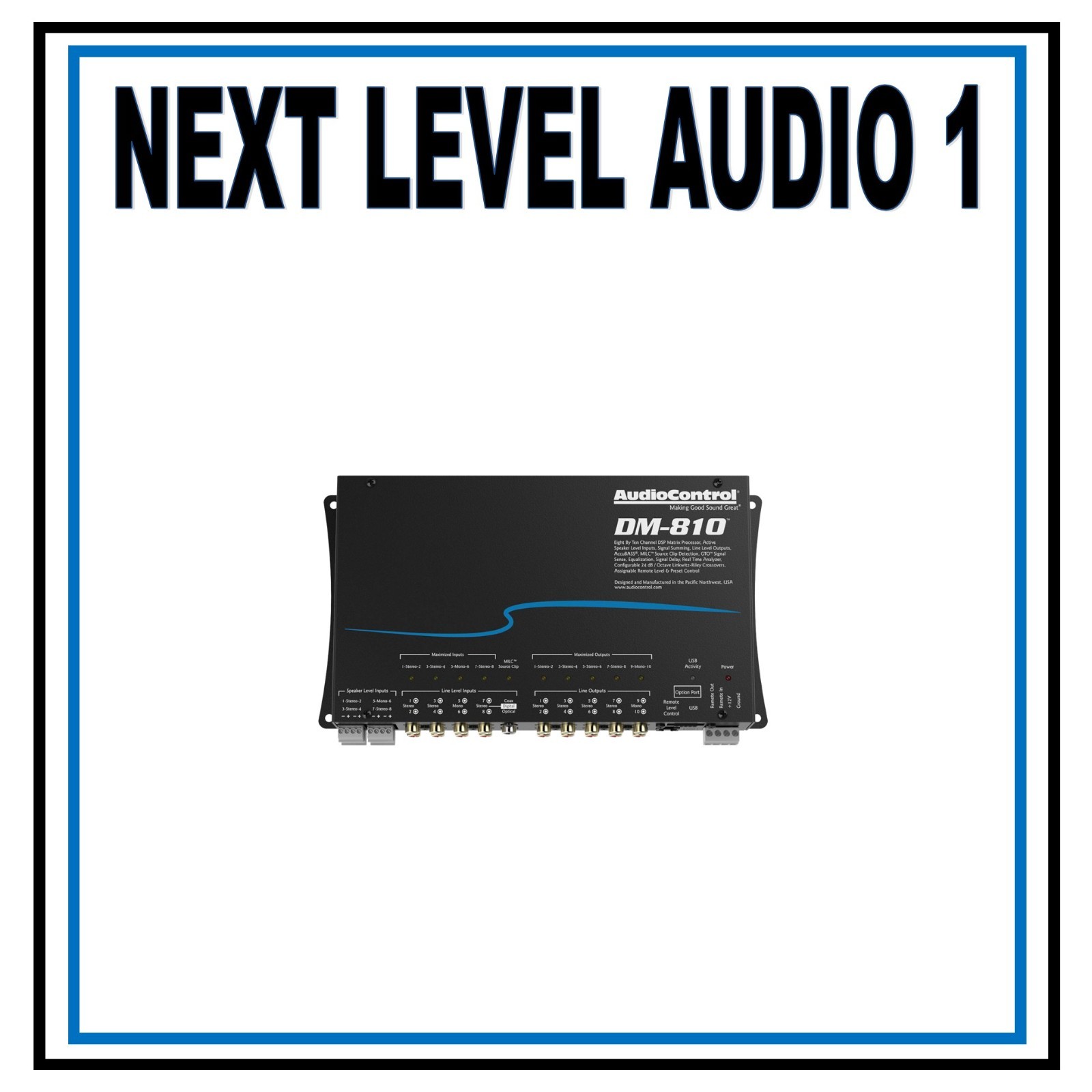 AUDIO CONTROL DM-810 DSP