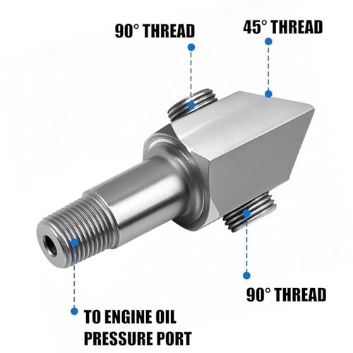 Oil Pressure Sensor Thread Adapter for Chevy Small Block 305 350