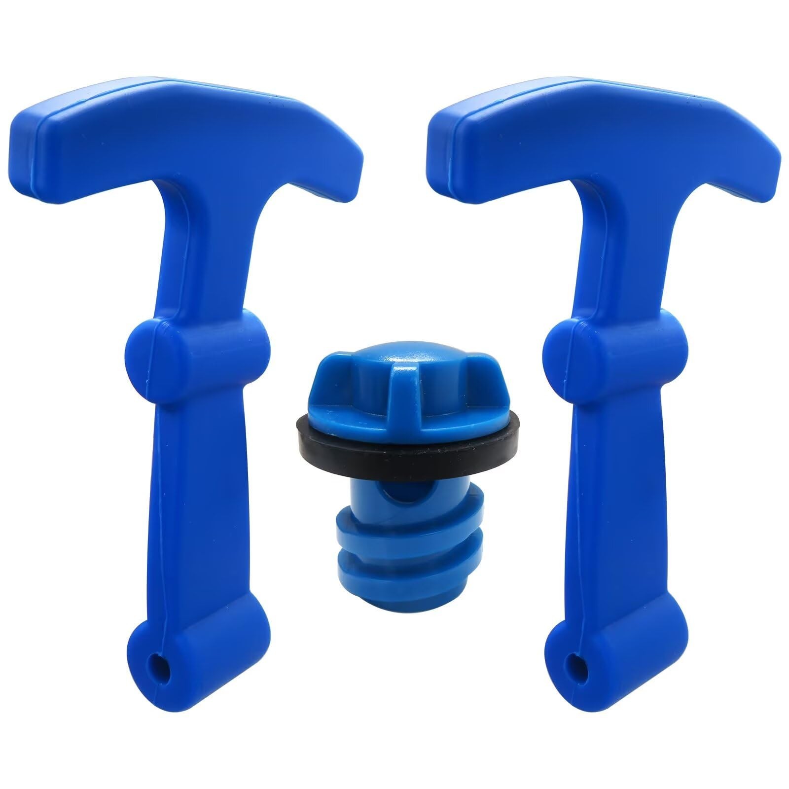 Cooler Accessories Pack Fit for RTIC, Fit for YETI 2 Silicone Latches + ABS D...
