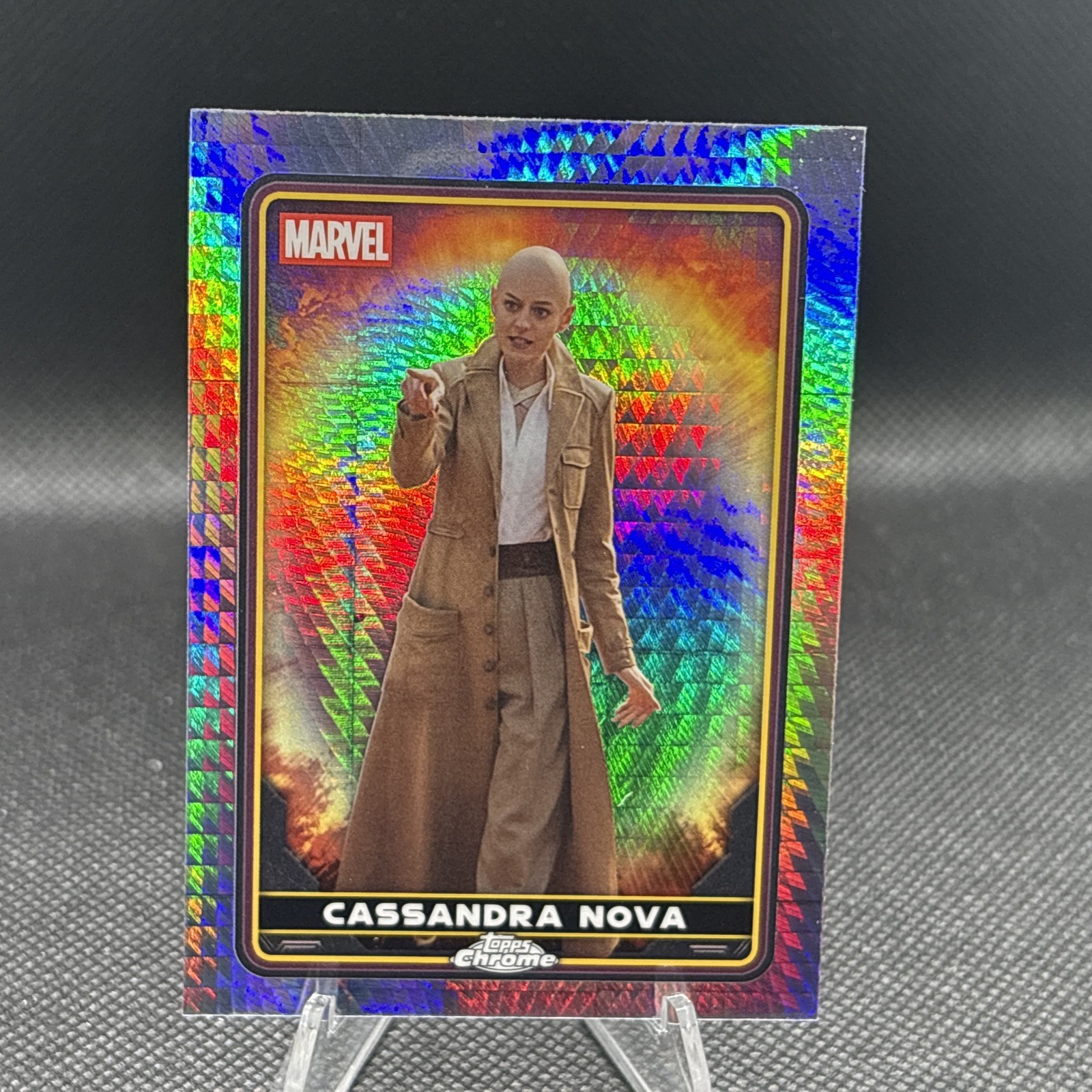 2025 Topps Chrome Deadpool Mini Diamond Refractor #46 Cassandra Nova