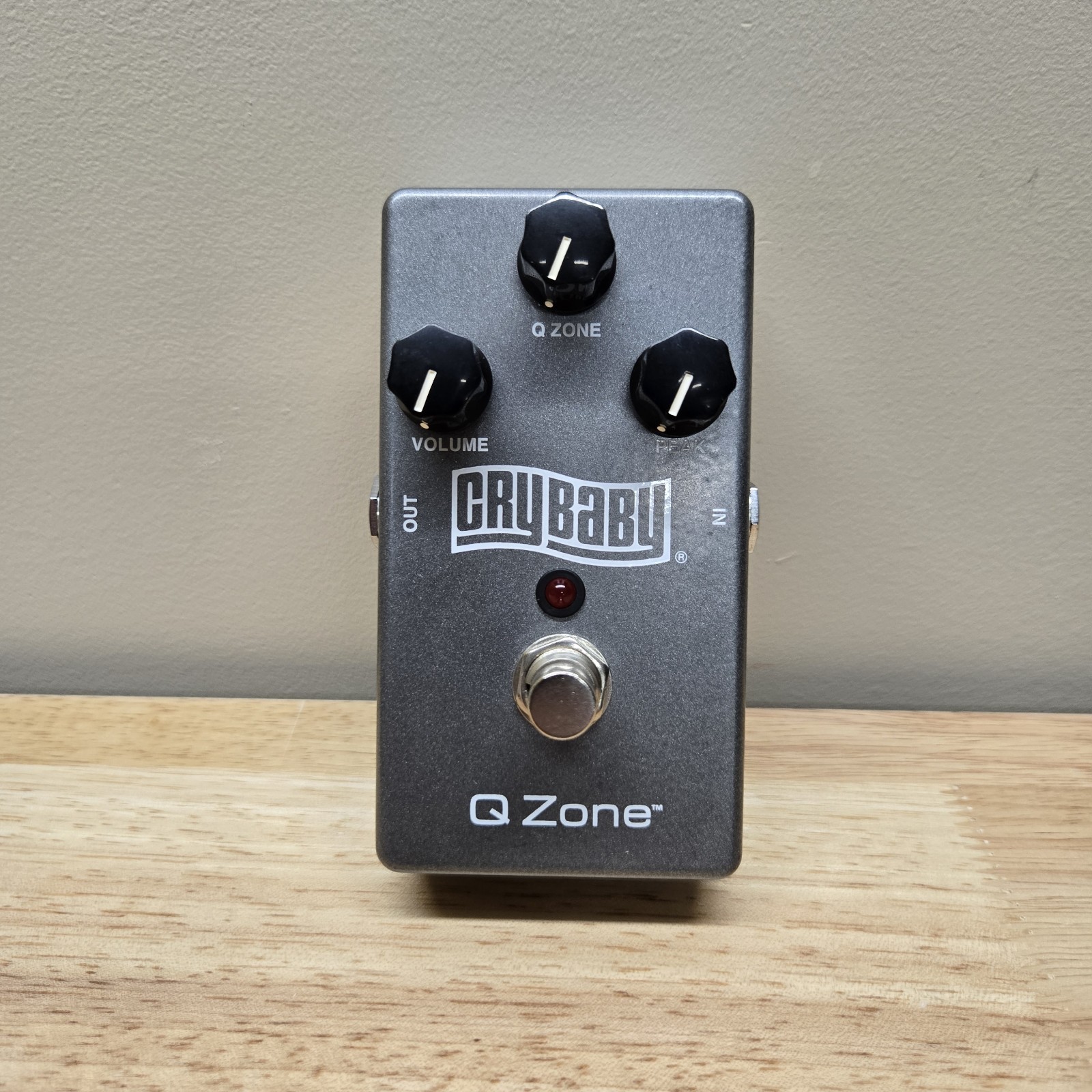 Dunlop Cry Baby Q Zone Fixed Wah Guitar Effects Pedal