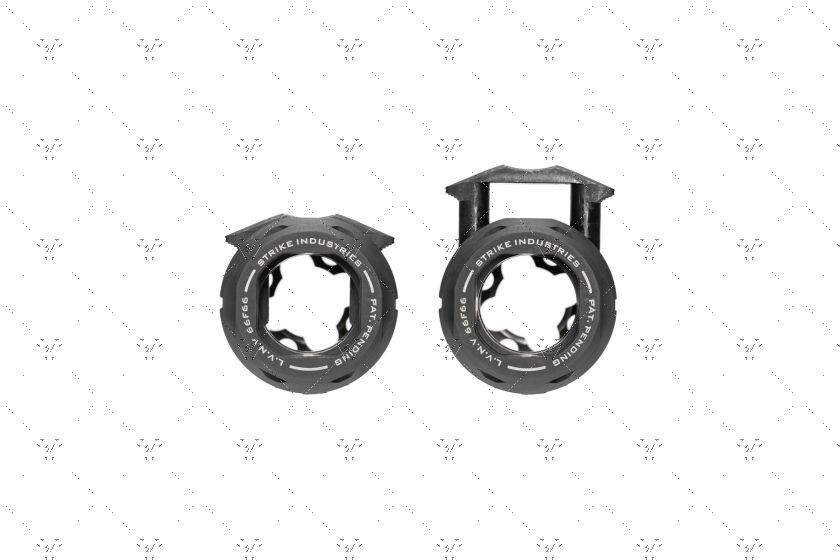 Strike Industrie LOCKING BLAST SHIELD - BLACK - REQUIRES BIRD CAGE COMP