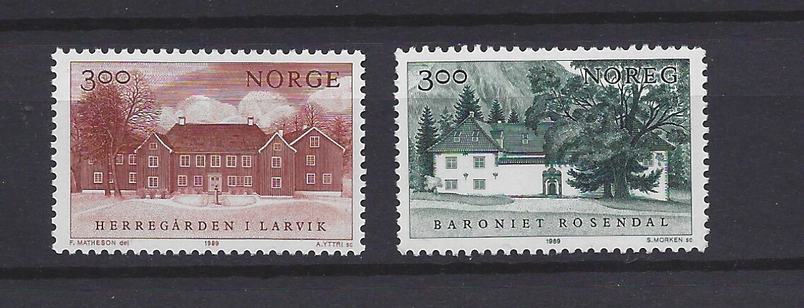 Norway 1989 MNH  NK 1082-83
