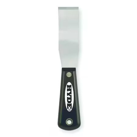 Hyde 02050 Putty Knife, Stiff, 1-1/4", Carbon Steel