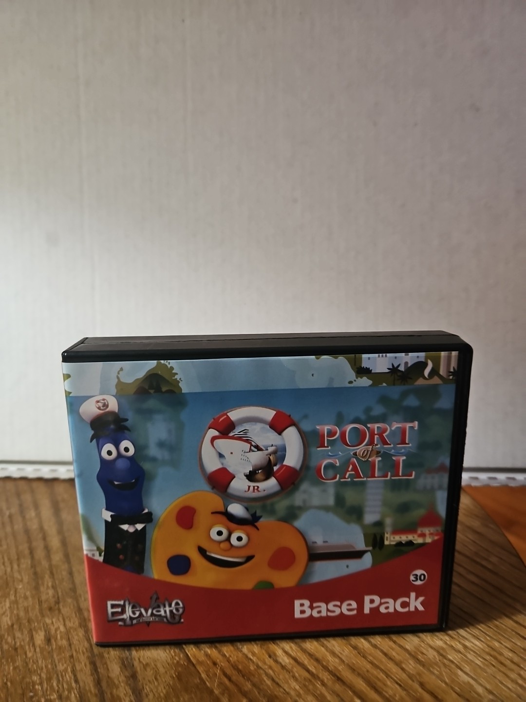 Elevate JR. Base Pack.  Kids Home School Curriculum Port Of Call. 8 CD's