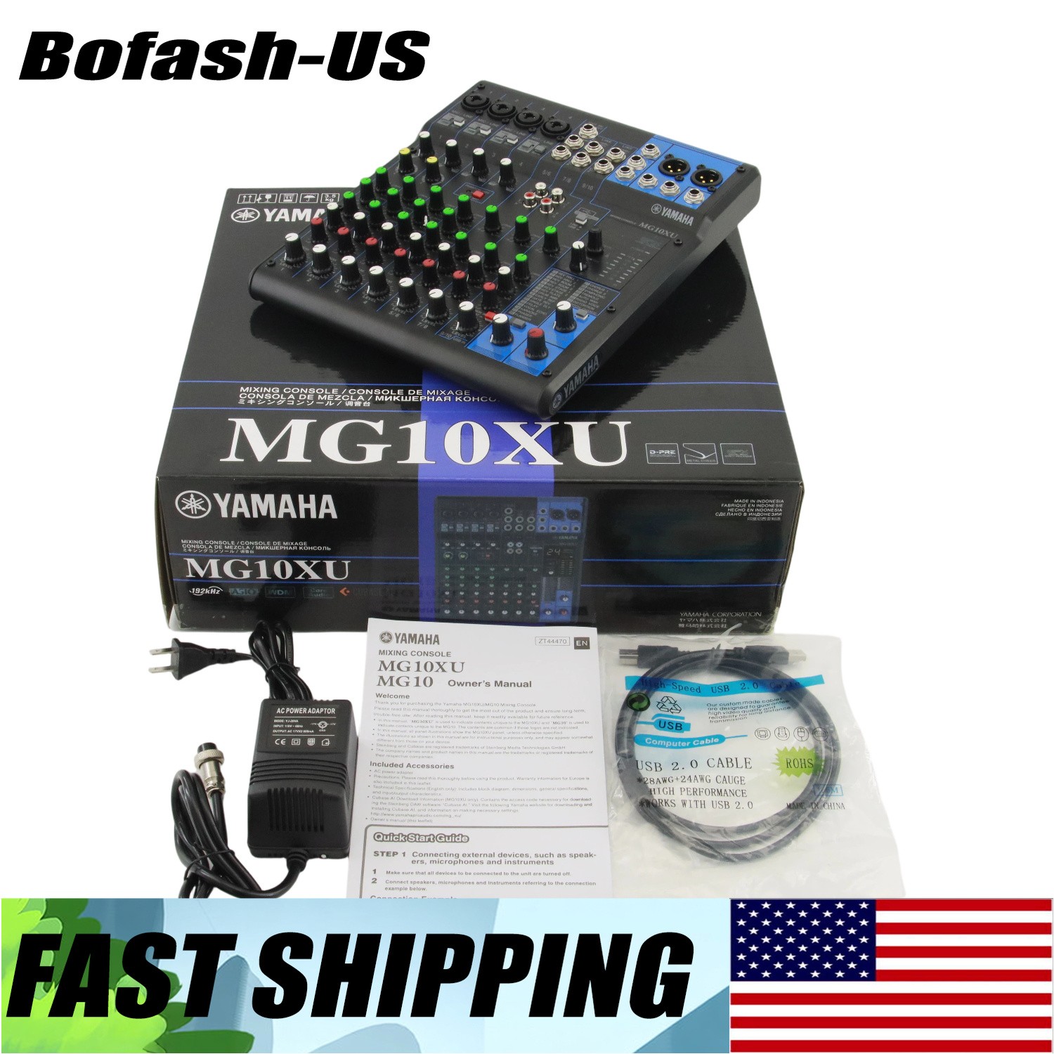 OEM Yamaha MG10XU Mixer with Effects For Professional Live And Studio Recording