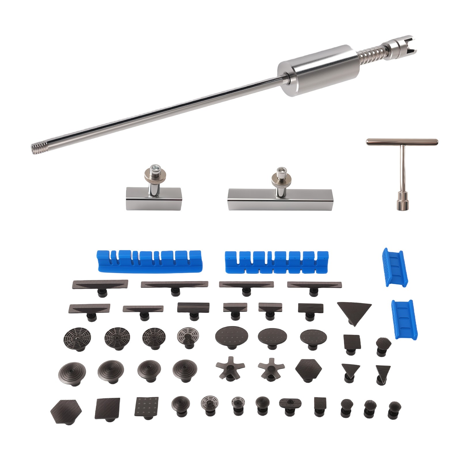Car Body Slide Hammer Paintless Dent Repair Tool Puller Lifter Hail Removal Kit