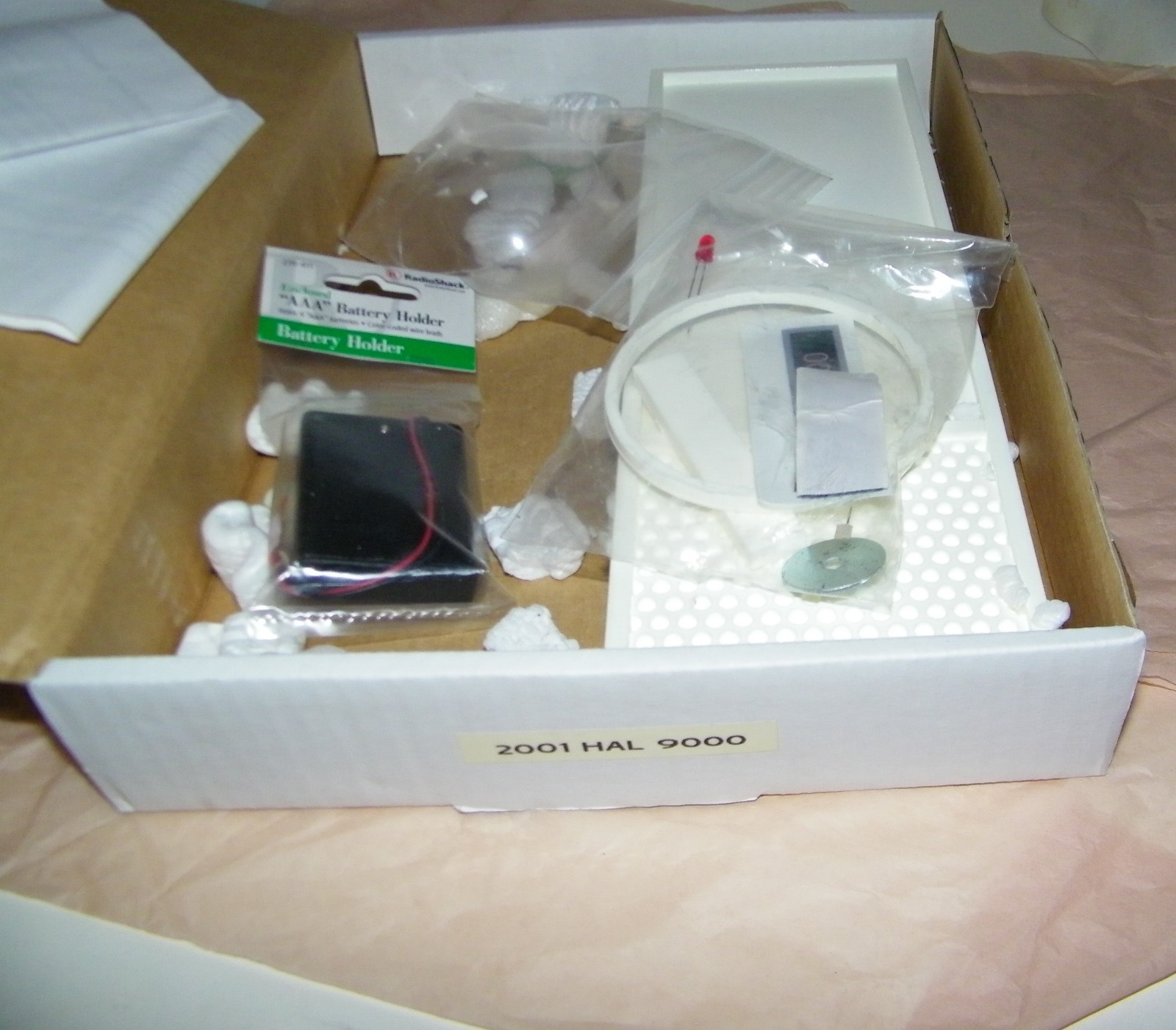 2001: A Space Odyssey HAL 9000 Interface 1:1 Scale LED Light Prop Replica Model