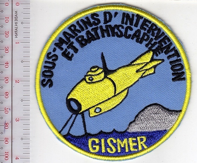 France Navy Submarine GISMER Marine Francaise Sous-Marins NO TARIFF