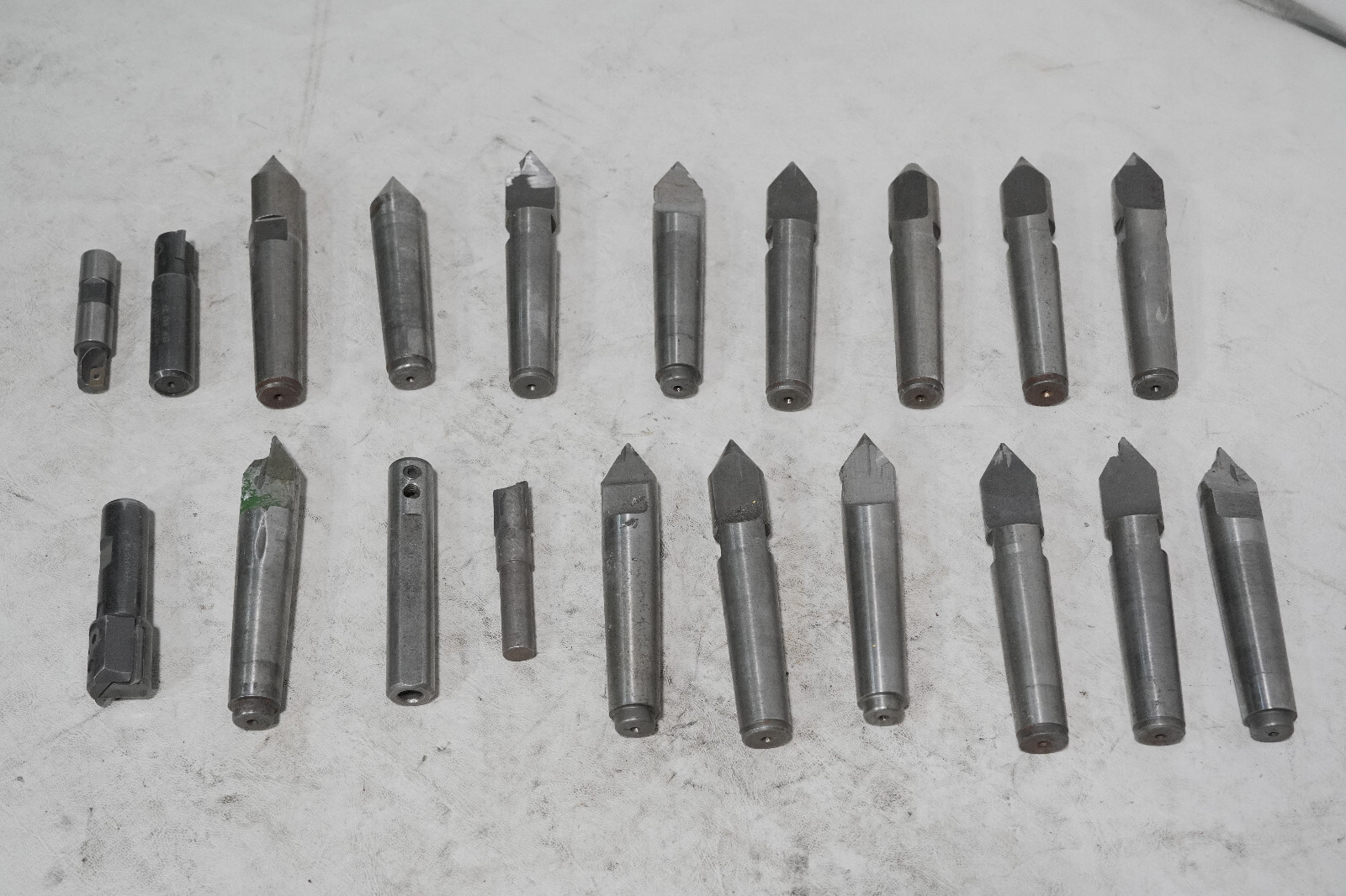 Lot of 20 Assorted VR/WESSON and KENNAMETAL CNC Turning Router Bits and Parts