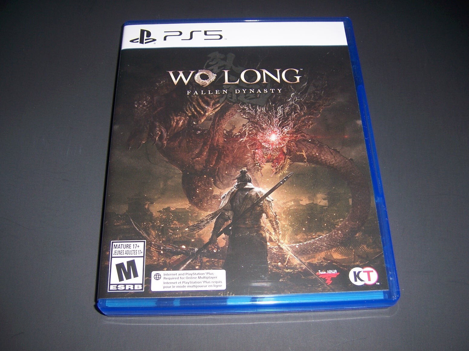 Replacement Box Case ONLY - WO LONG FALLEN DYNASTY PlayStation 5 PS5 AUTHENTIC