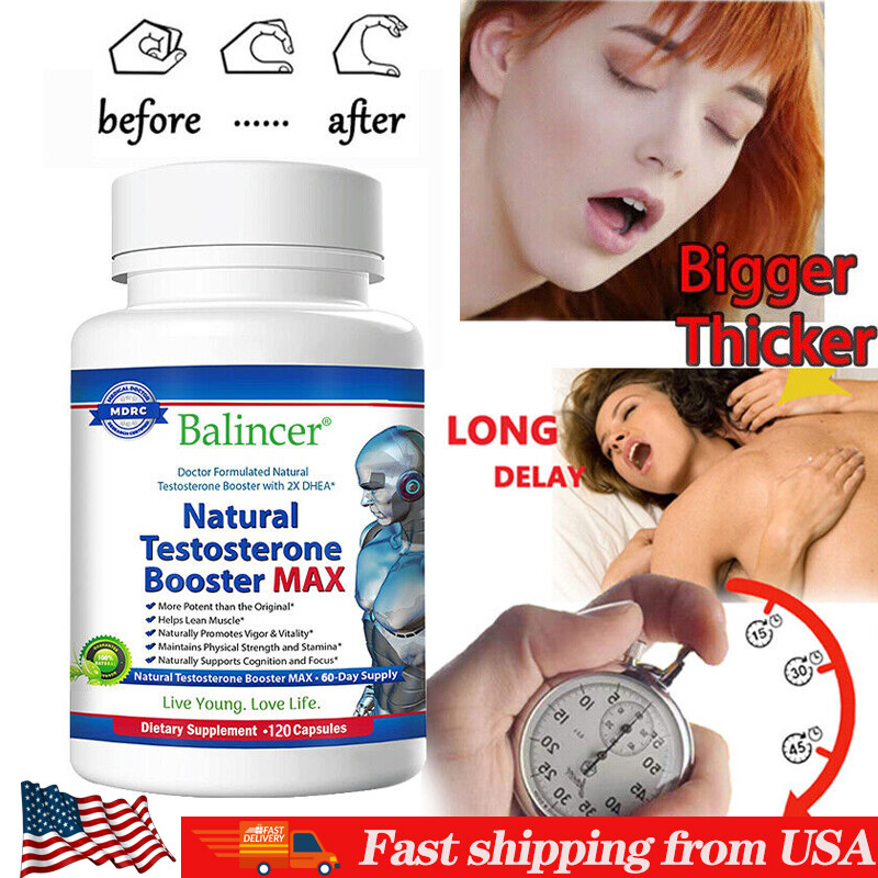Natural Testosterone Booster Testosteron For Men, Boosts Vitality