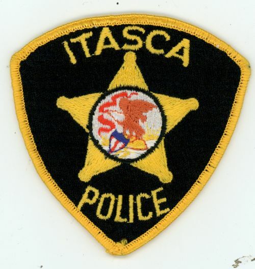 ILLINOIS IL ITASCA POLICE NICE SHOULDER PATCH SHERIFF