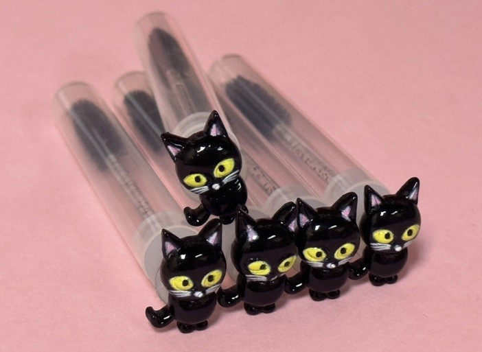 10 ct Mascara brushes, eyelash brushes, mascara wands with tube, lash spoolies