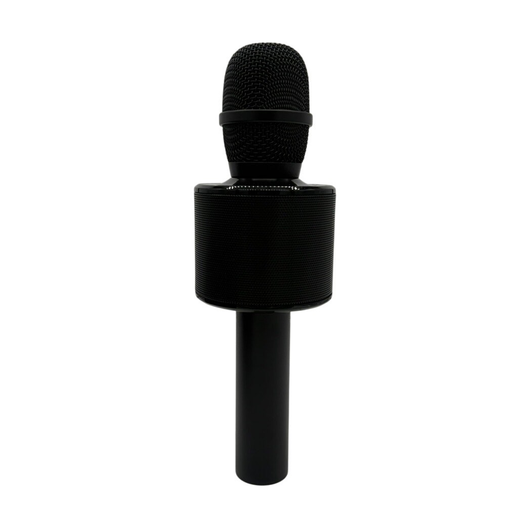 BONAOK Q37 Wireless Bluetooth Karaoke Microphone Speaker Black w/ Case