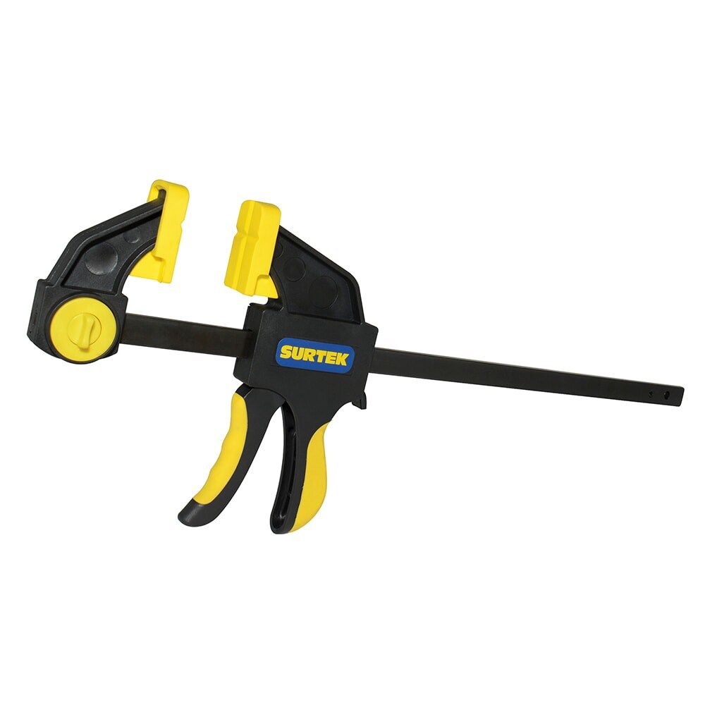 Surtek 107096 Quick Release Trigger Clamp 6" Max Opening, Throat Depth 2-1/8"