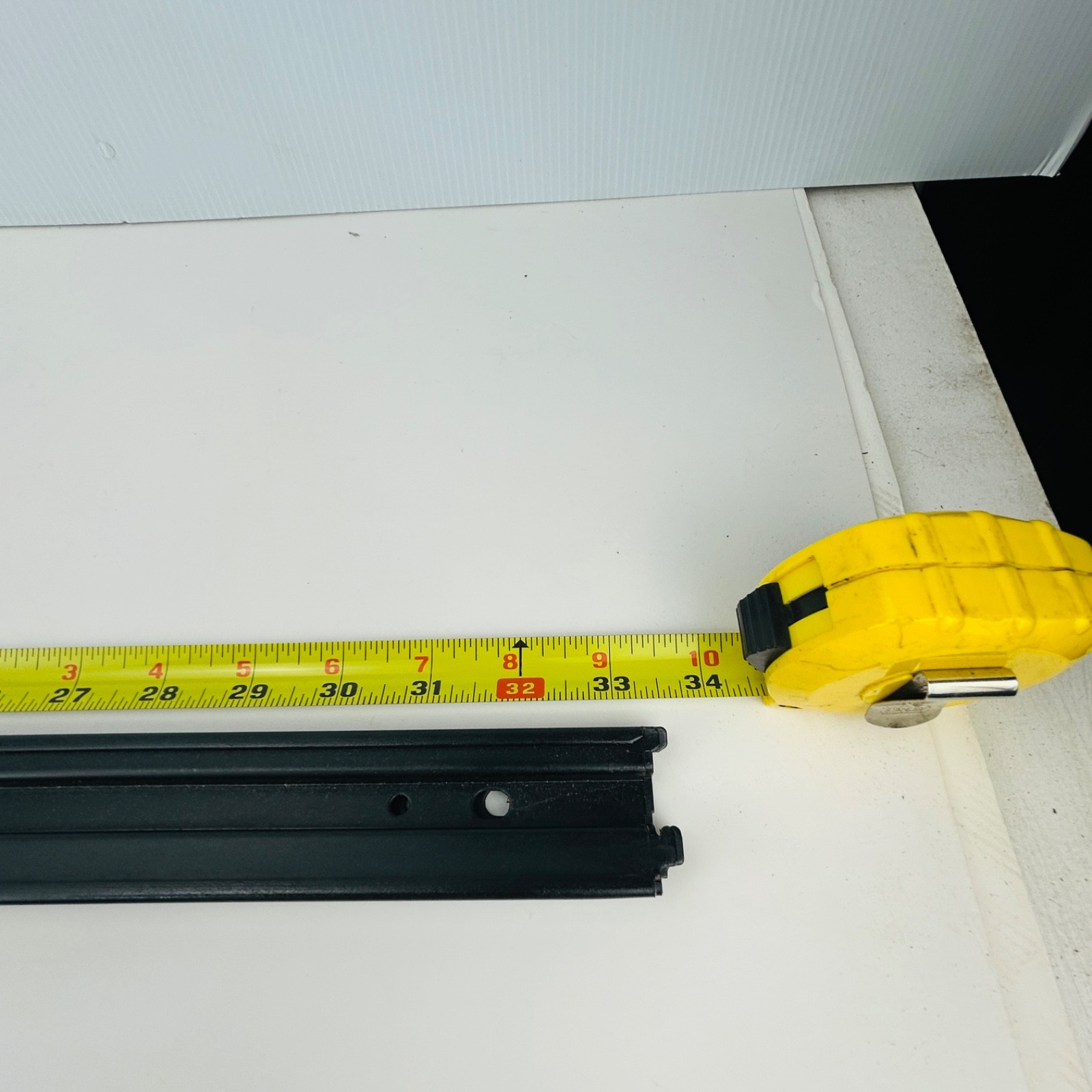 Steelcase Lateral File Hanging Bars 33-1/4" Long Black Lot of 2