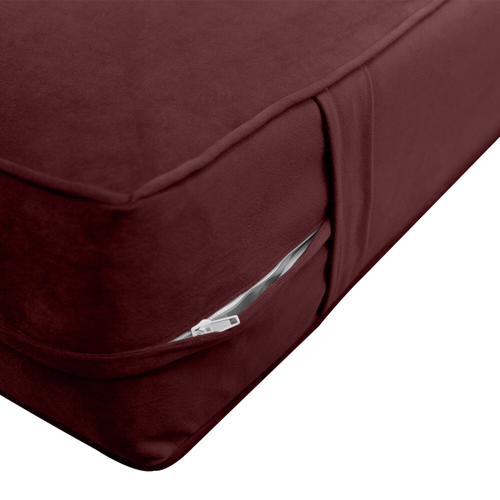 Model V3 TwinXL Velvet SamePipe Indoor Daybed Mattress Pillow Complete Set AD368