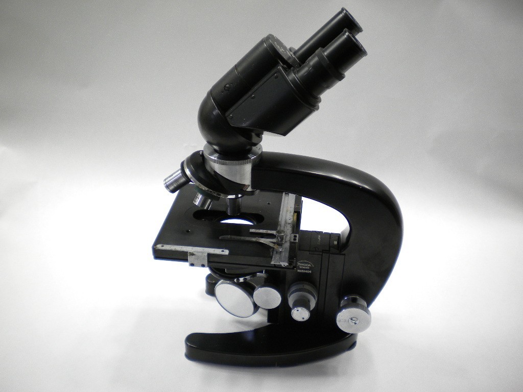 Vintage Tiyoda Tokyo Binocular Microscope Zeitz Eyepieces Tiyoda Lenses