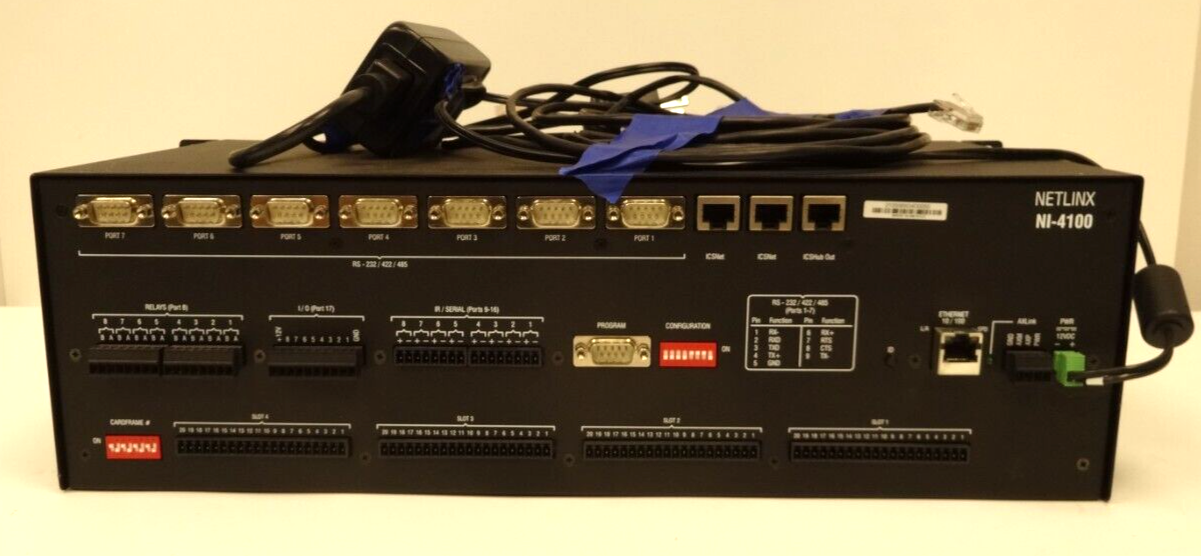 AMX Netlinx NI-4100 Integrated Master Controller