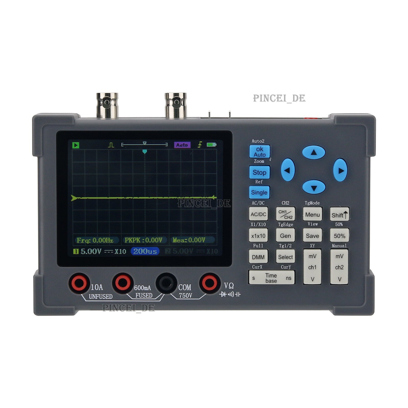DSO3D12 3-in-1 2 Channel Oscilloscope Multimeter Signal Generator Machine