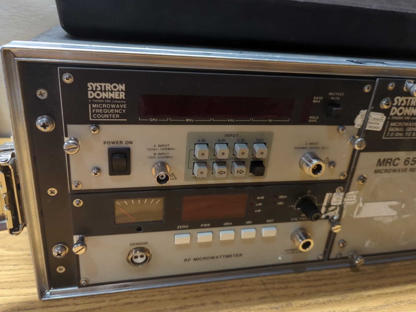 SYSTRON DONNER MRC6500 MICROWAVE REPEATER TEST SET