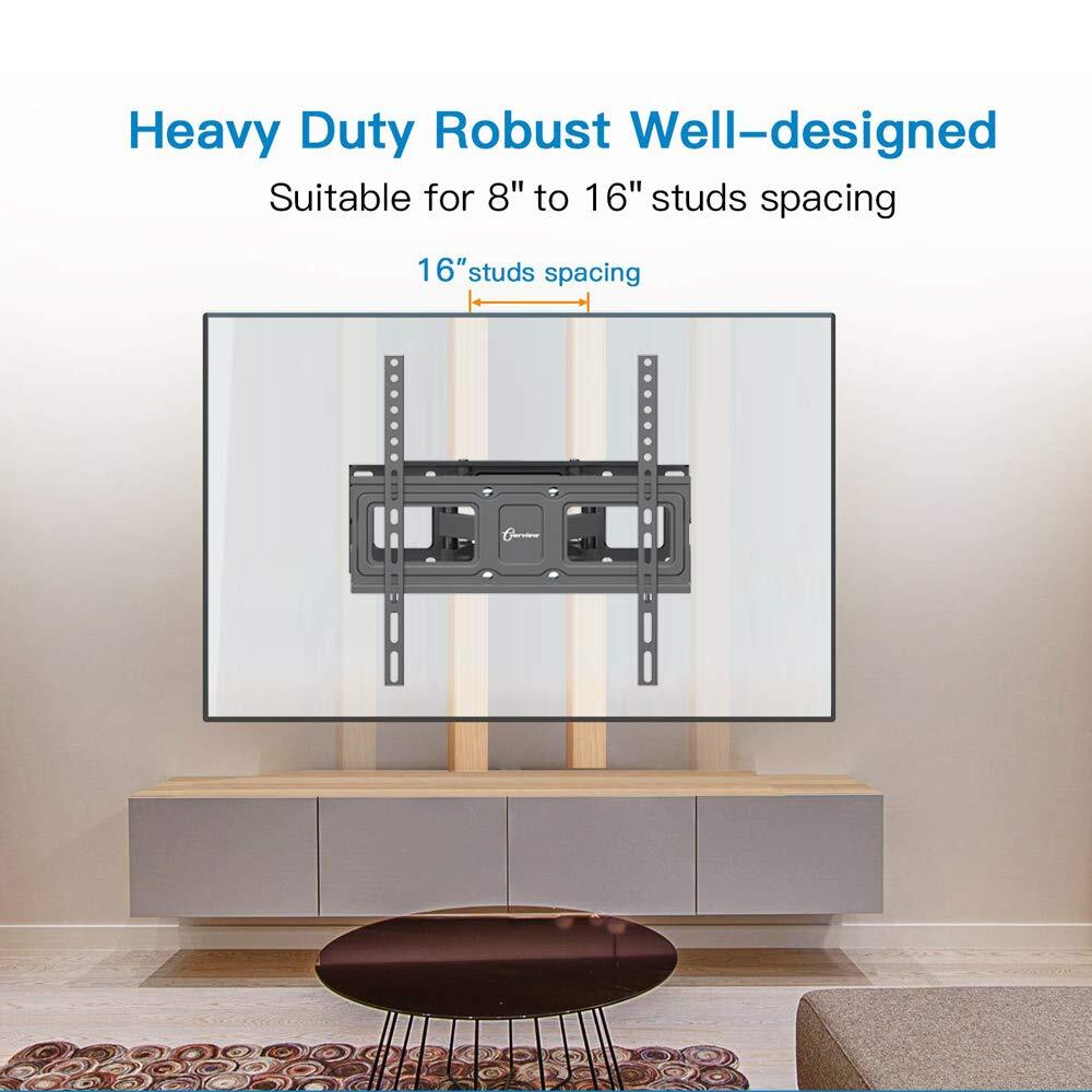 Dual Articulating Arms Tv Wall Mount Bracket Fits To Most 2665 Inch Ledlcdoled