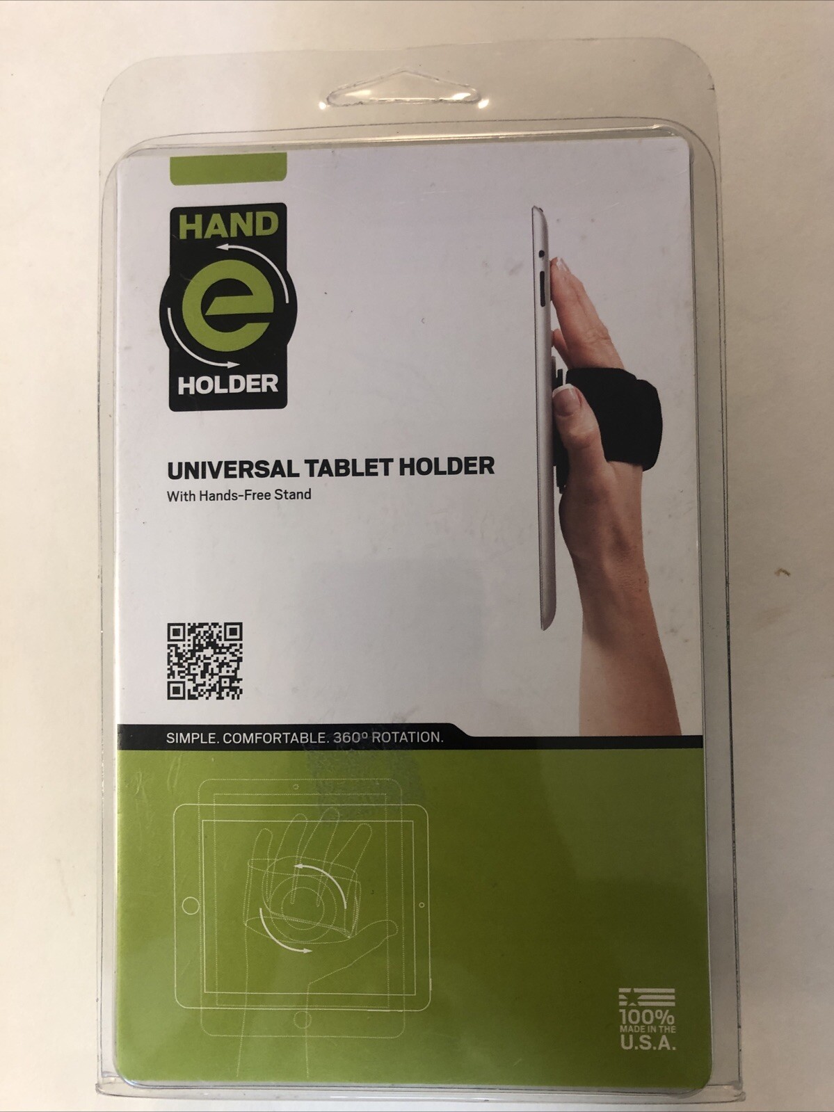 NEW Hand e Holder Universal Tablet Holder Hands-Free Stand 360 Degree Rotation