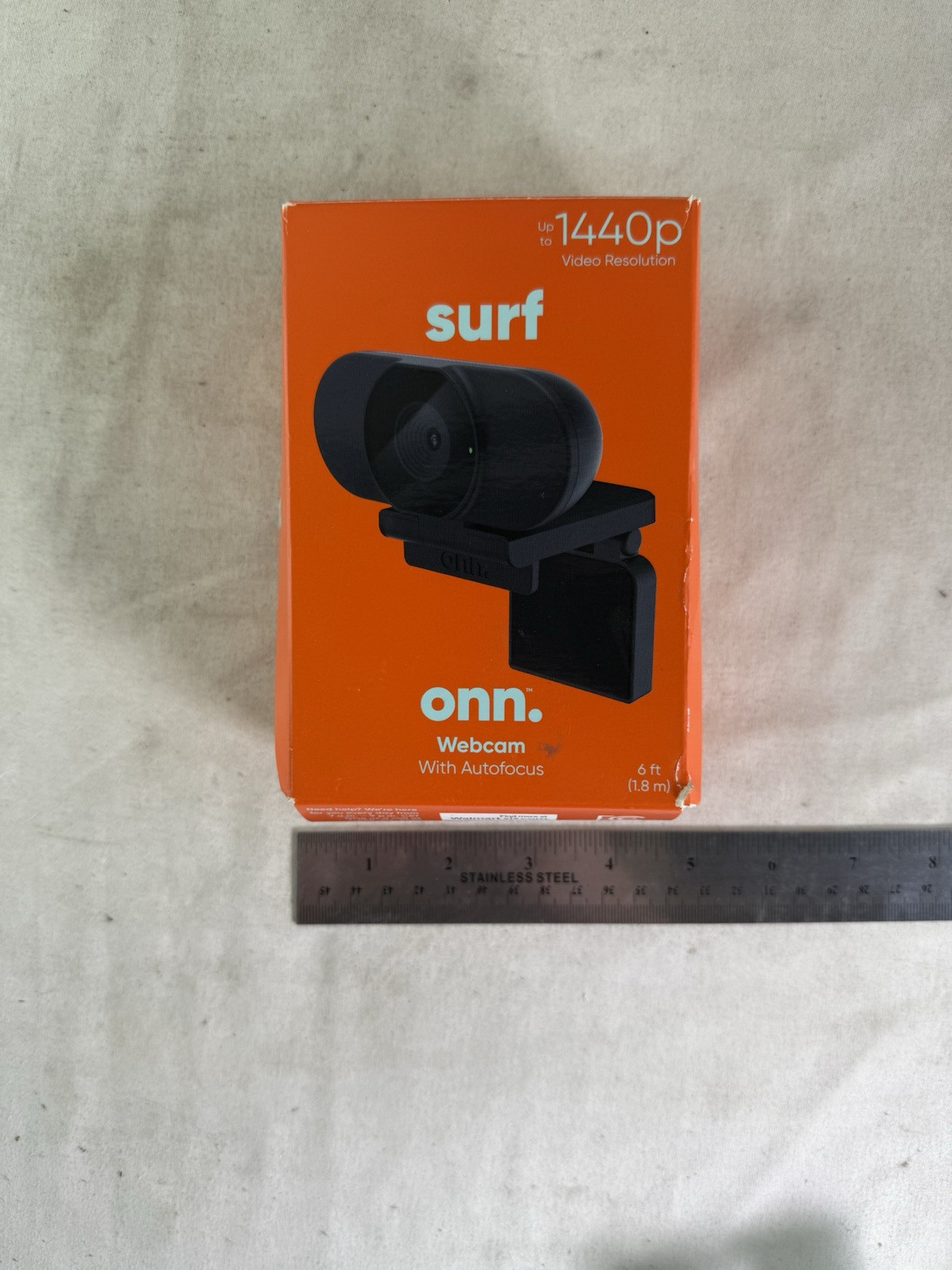 SURF ONN Webcam with Autofocus 1440p Resolution Built-in Microphone *NEW*