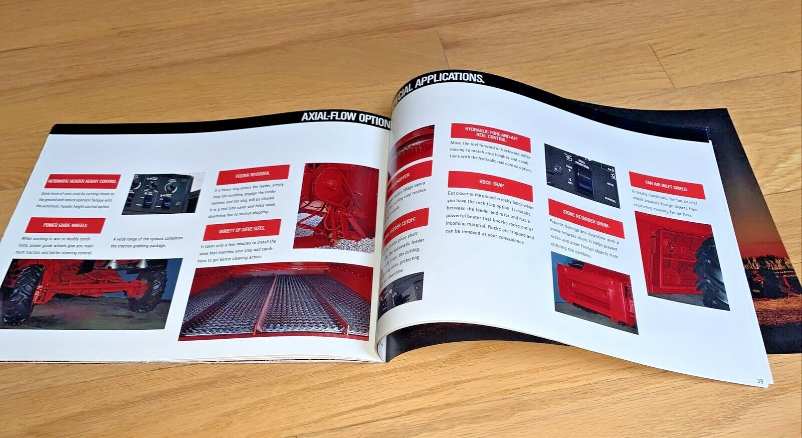 CASE INTERNATIONAL AXIAL FLOW COMBINES Brochure