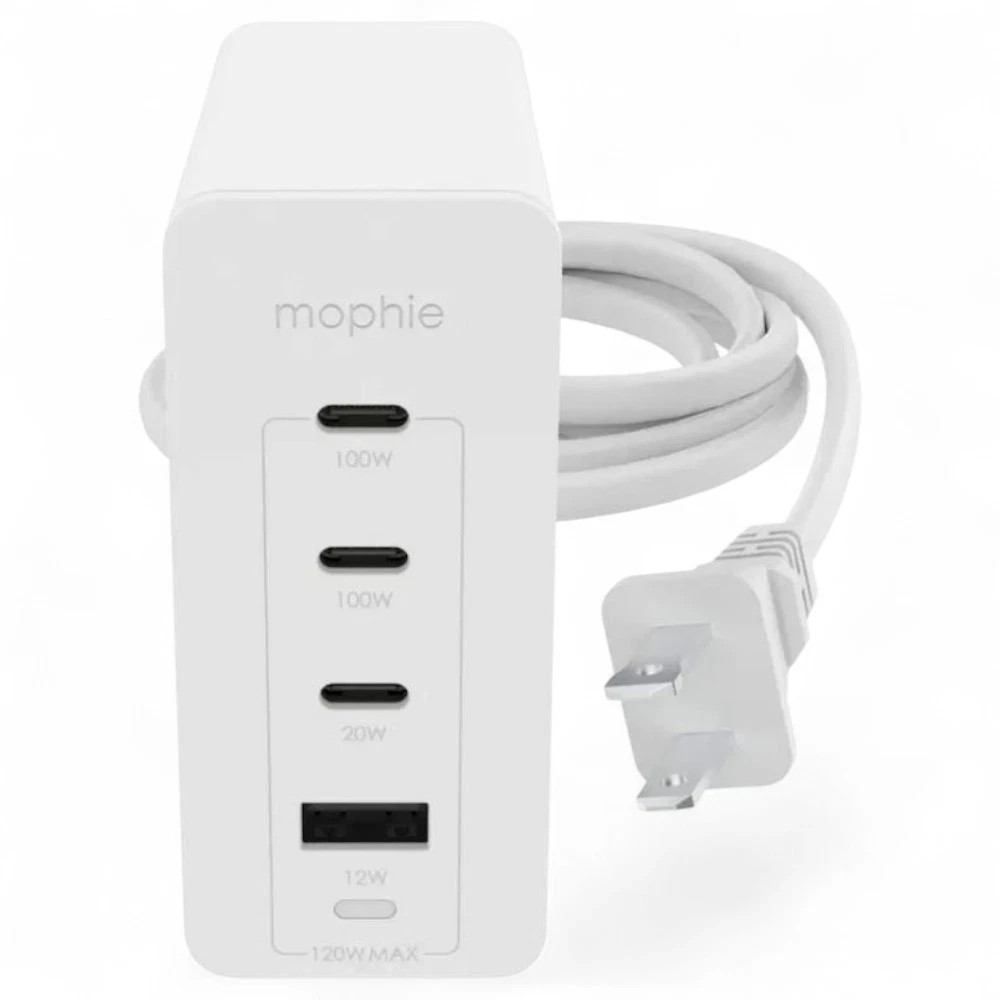 Mophie  Speedport 120 Travel Charging Bundle B0BC2C3P15 White