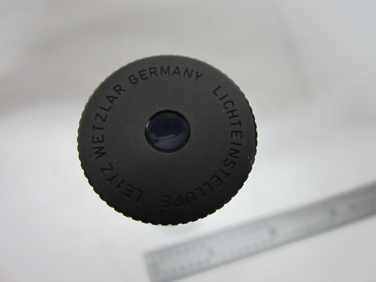 MICROSCOPE PART EYEPIECE LICHTEINSTELLUPE GERMANY OPTICS BIN#S2-22