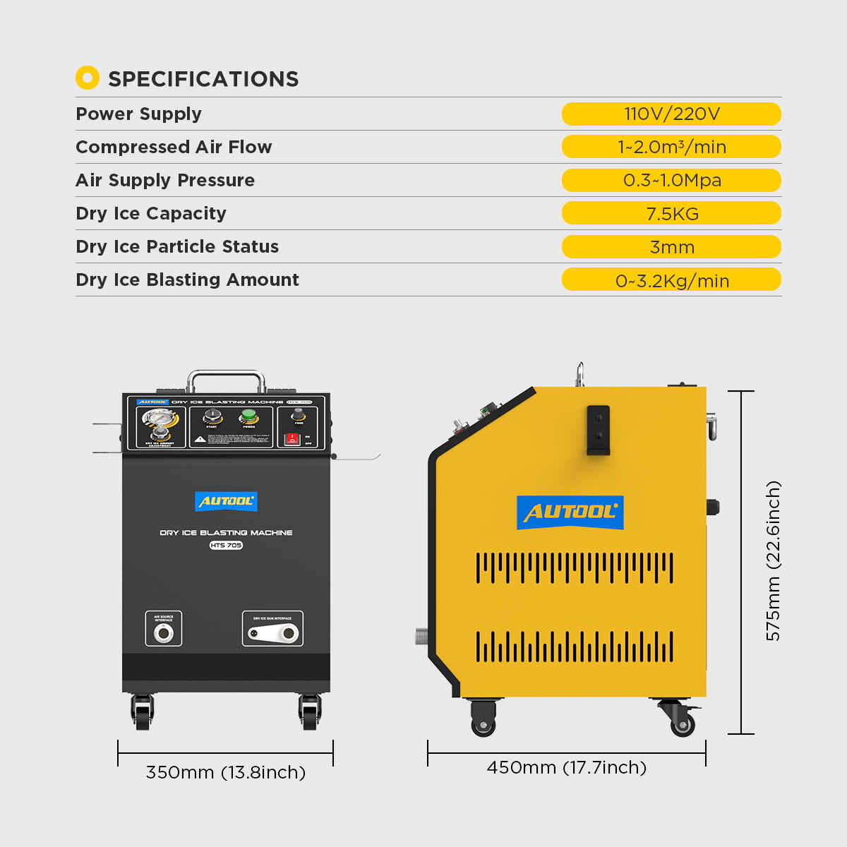 Auto Dry Ice Blasting Machine Dry Ice Non-toxic Cleaning Zero Chemical Pollution