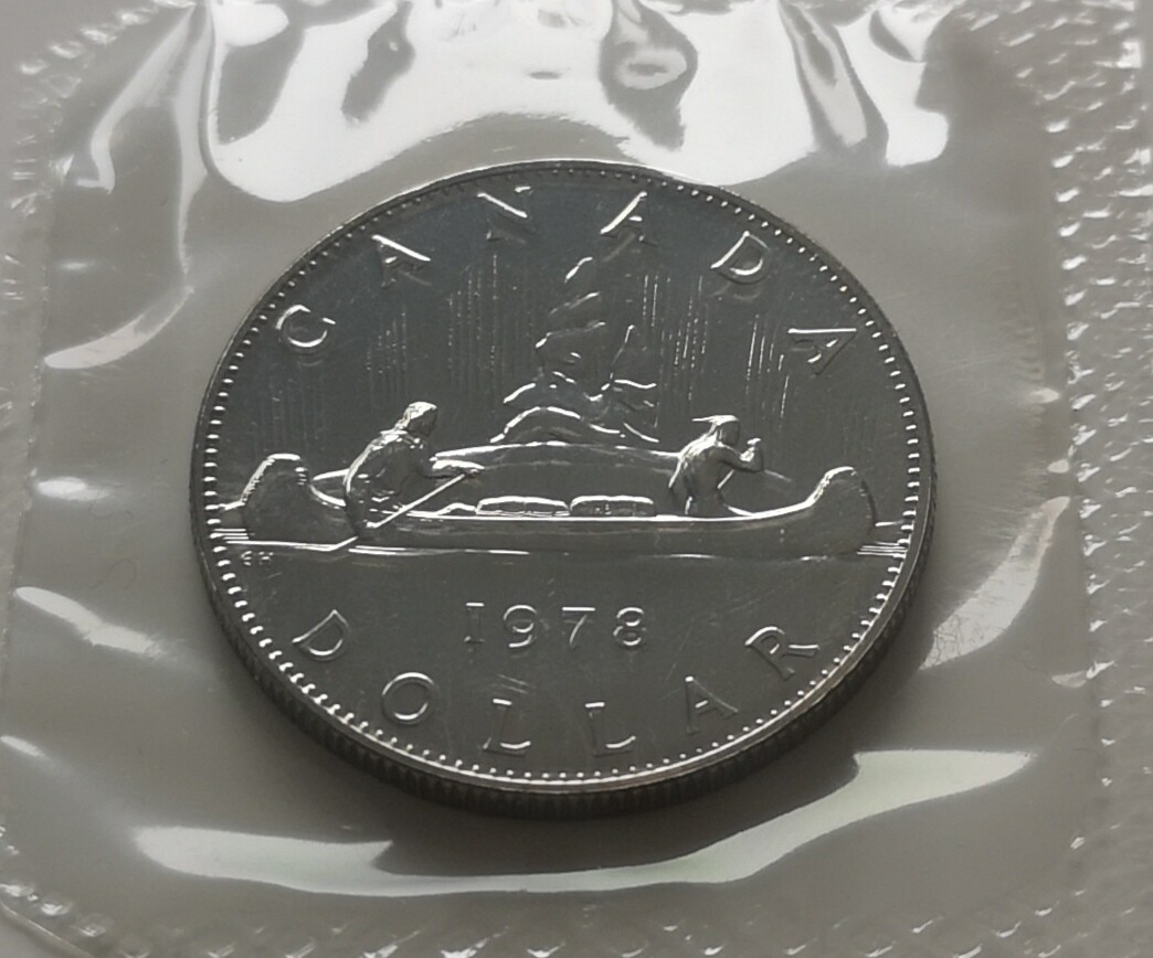 *** CANADA  1978  VOYAGEUR   NICKEL  DOLLAR  *** PROOF  LIKE  MINT  SEALED  ***