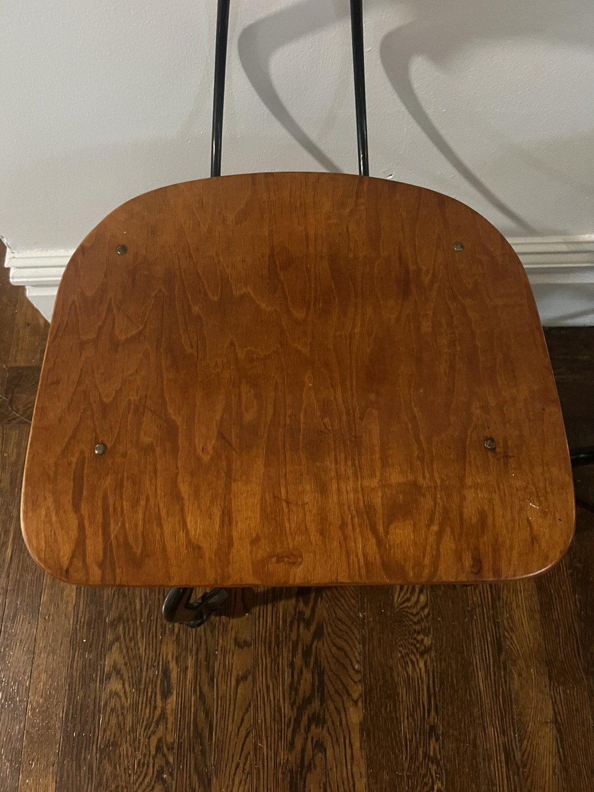 Vintage Industrial Toledo Drafting Stools (pair)