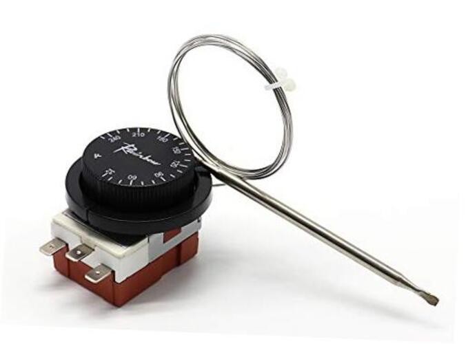 Capillary Thermostat TS-120SR 32-248F, 20A / 250V