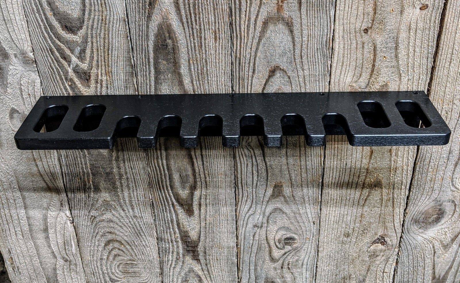 WALL GUN RACK TACTICAL 10 GUN CLOSET GUN RACK RIFLE SHOTGUN FISHING POLE AIRSOFT
