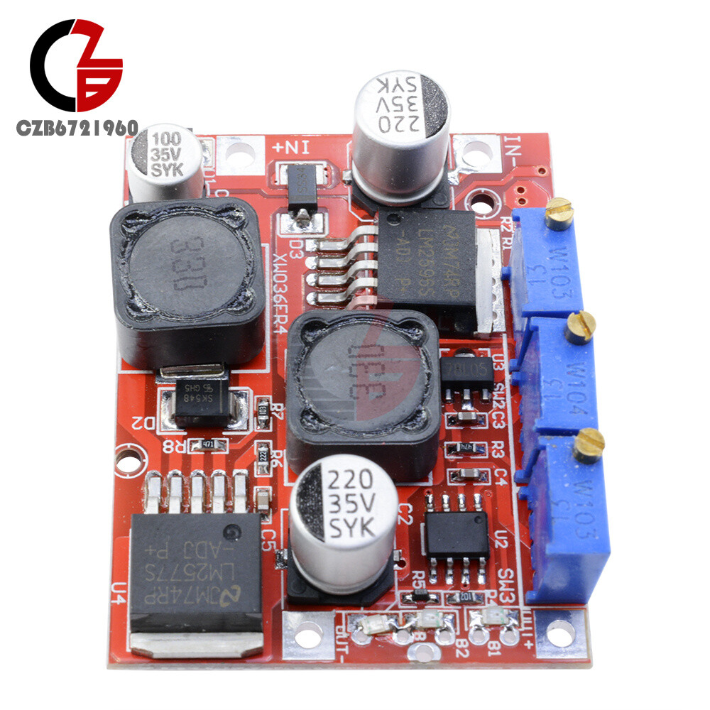 1/2/5PCS DC-DC Step Up Down Boost Buck Voltage Converter Module XL6019 LM2596S