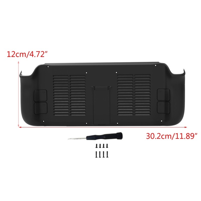 Console Protective Rear Cover Cooling Housing Anti-scratch Case for Deck
