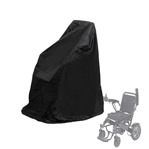 Electric Wheel Chair Cover Waterproof Mobility 45"L x 29.5"W x 51"H Black